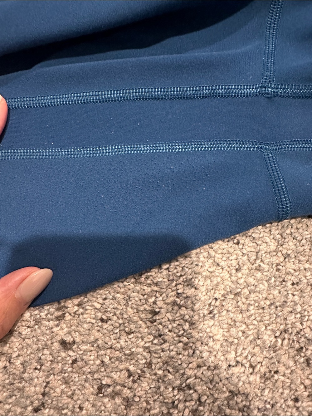 Lululemon Align High-Rise Pant with Pockets 25” Blue Borealis Size 12 - Picture 7 of 8